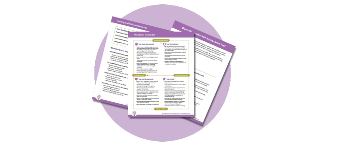 Warm Demander Self-Assessment Tool